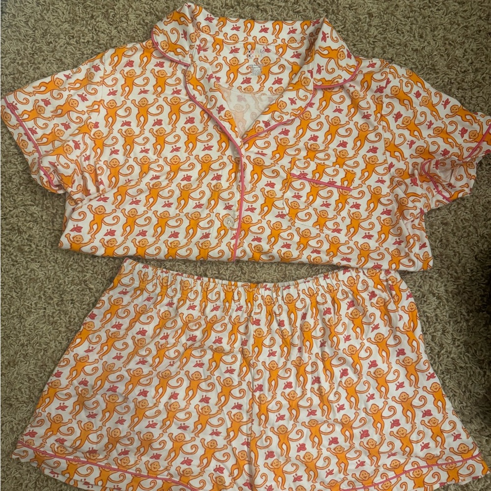 Colorful Patterned Pajama Set